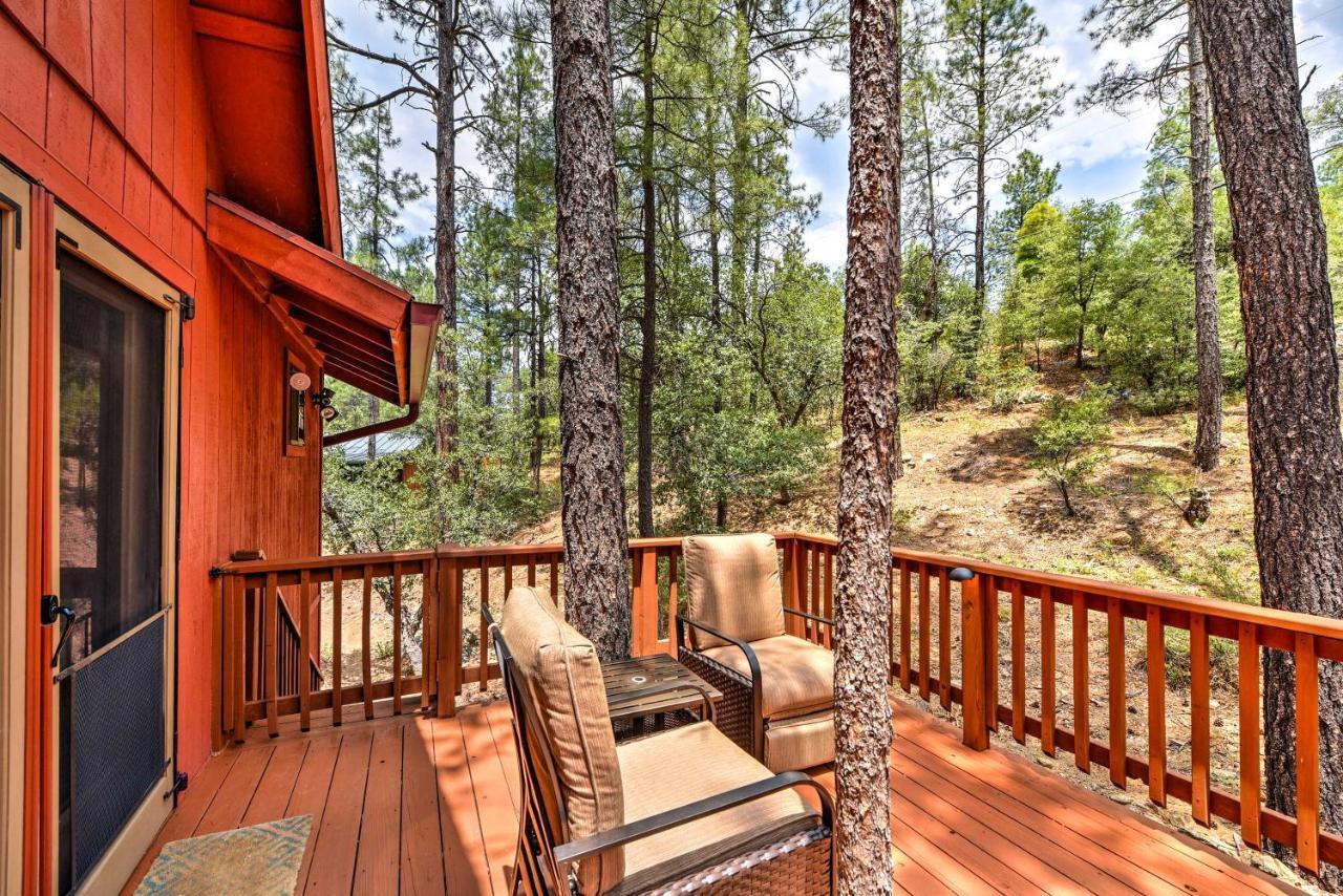 Prescott Cabin With Beautiful Forest Views And Deck! Kültér fotó