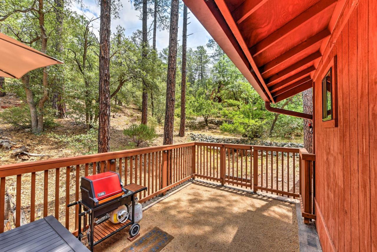 Prescott Cabin With Beautiful Forest Views And Deck! Kültér fotó