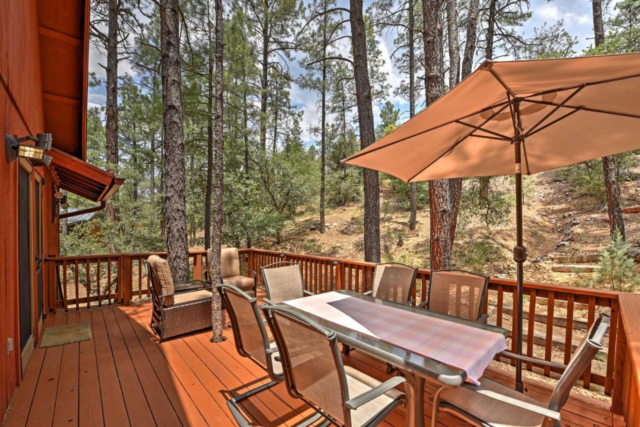 Prescott Cabin With Beautiful Forest Views And Deck! Kültér fotó