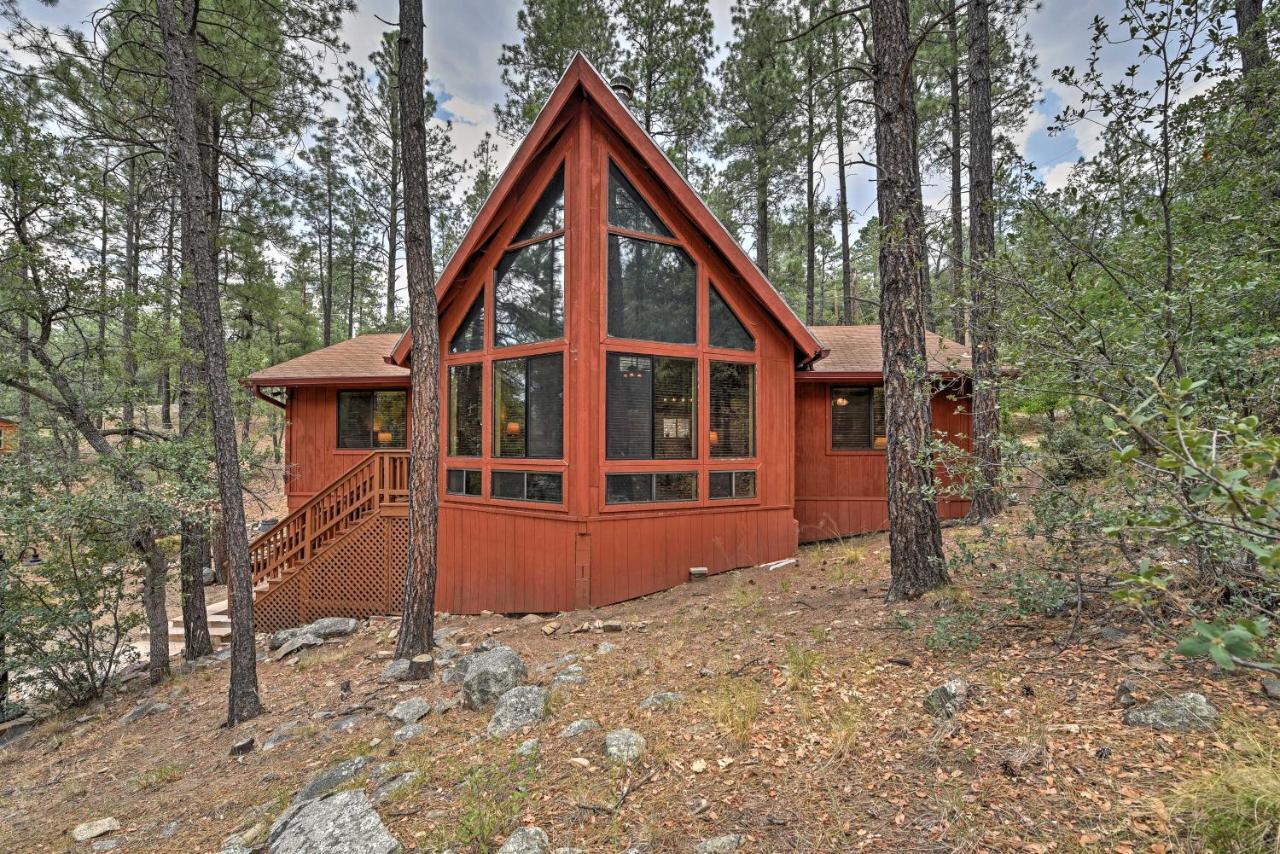 Prescott Cabin With Beautiful Forest Views And Deck! Kültér fotó