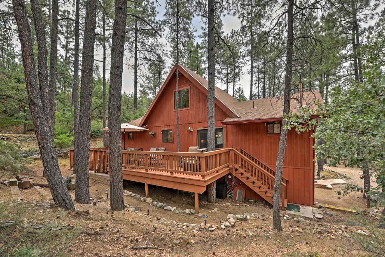 Prescott Cabin With Beautiful Forest Views And Deck! Kültér fotó